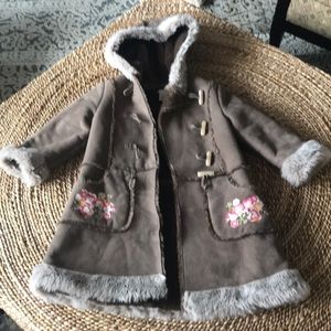 Gorgeous girls European Boutique Winter coat, Sz 5